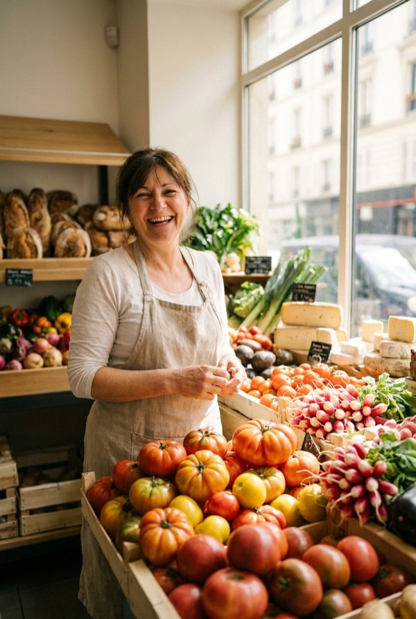 Commerçant du secteur Commerce alimentaire